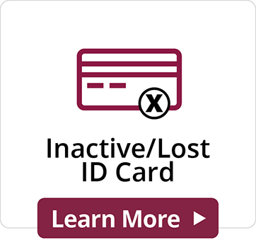 Inactive Lost ID Card Badge